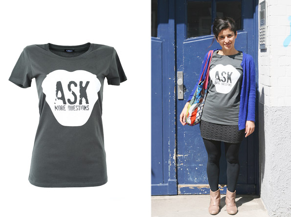 ASK MORE QUESTIONS Frauen T-Shirt