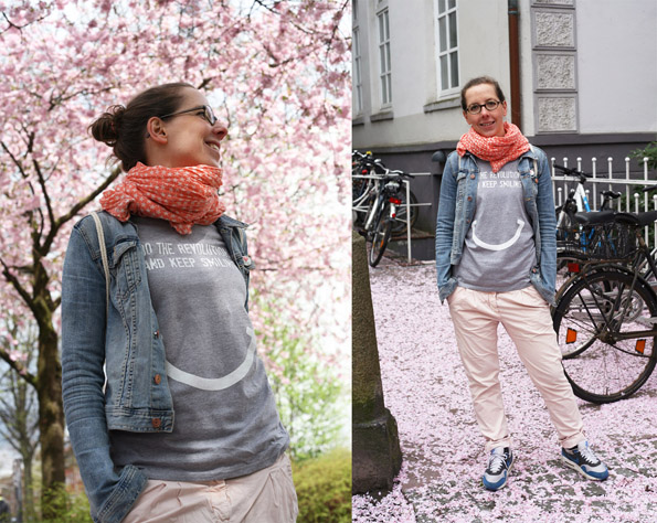 Do the Revolution TShirt graumeliert